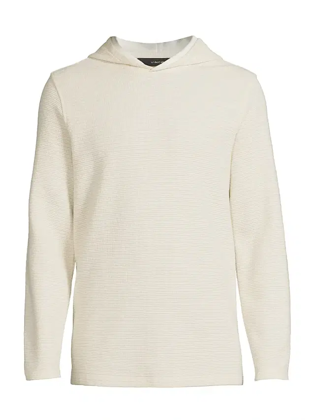 Men's Double-Face Hoodie - Baja Sand Natural