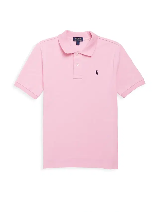 Polo Ralph Lauren Little Boy's & Boy's Classic Mesh Knit Polo - Carmel Pink