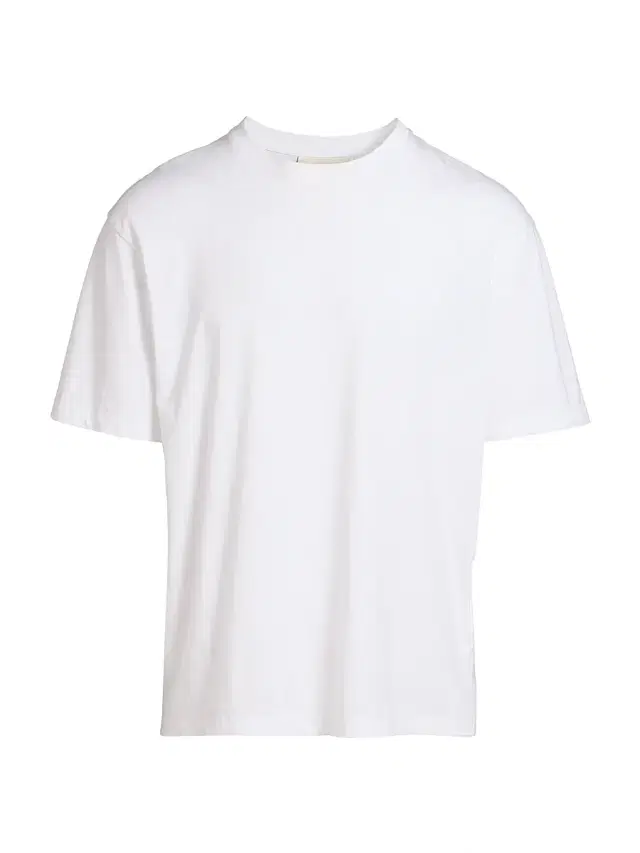 FRAME Men's Light Cotton T-Shirt - White