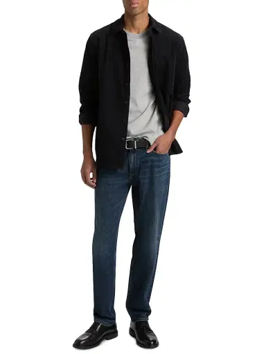 Vince Men's Cotton Corduroy Shirt - Coastal | Thumbnail 2