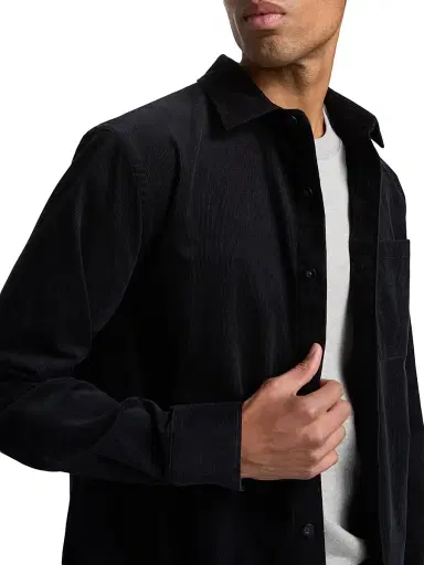 Vince Men's Cotton Corduroy Shirt - Coastal | Thumbnail 6