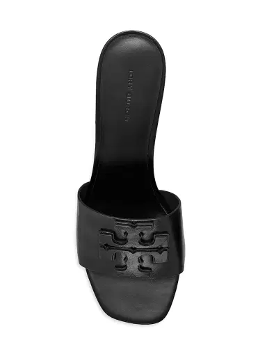 Tory Burch Women's Ines 55MM Leather Mules | Thumbnail 4