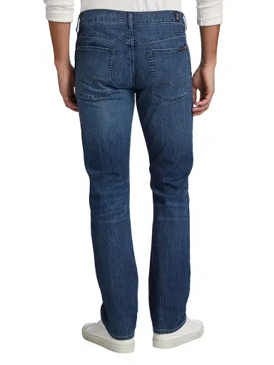 7 For All Mankind Men's Stretch Straight-Leg Jeans | Thumbnail 5 7 For All Mankind Men's Stretch Straight-Leg Jeans | Thumbnail 5