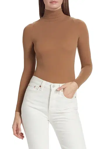 Commando Women's Ballet Mockneck Long-Sleeve Bodysuit | Thumbnail 3 Commando Women's Ballet Mockneck Long-Sleeve Bodysuit | Thumbnail 3