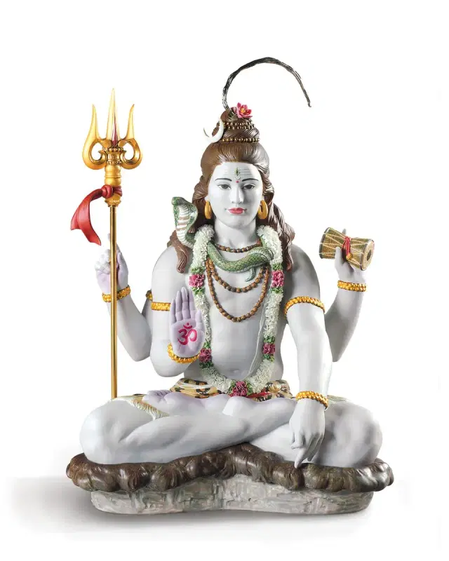 Lladro Lord Shiva Figurine