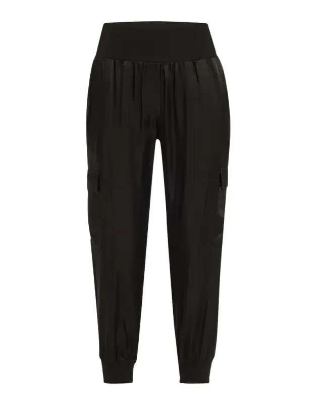 Cinq a Sept Tous Les Jours Giles Satin Jogger Pants