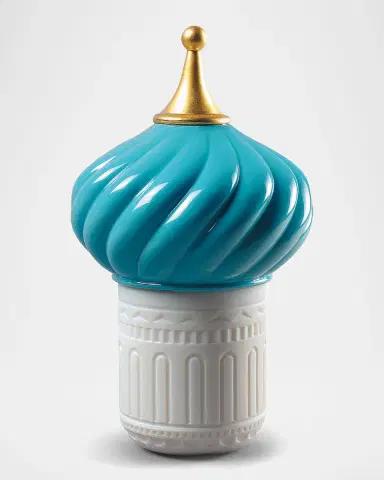 Lladro Turquoise Spire 1001 Lights Candle | Thumbnail 2