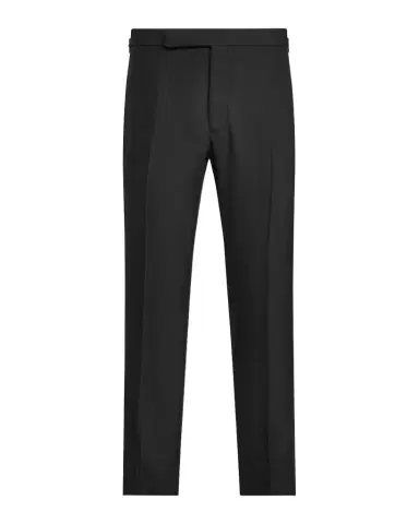Ralph Lauren Purple Label Gregory Hand-Tailored Tuxedo Trouser | Thumbnail 1 Ralph Lauren Purple Label Gregory Hand-Tailored Tuxedo Trouser | Thumbnail 1