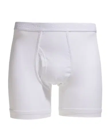 Neiman Marcus Men's 3-Pack Tagless Cotton Stretch Boxer Briefs | Thumbnail 1