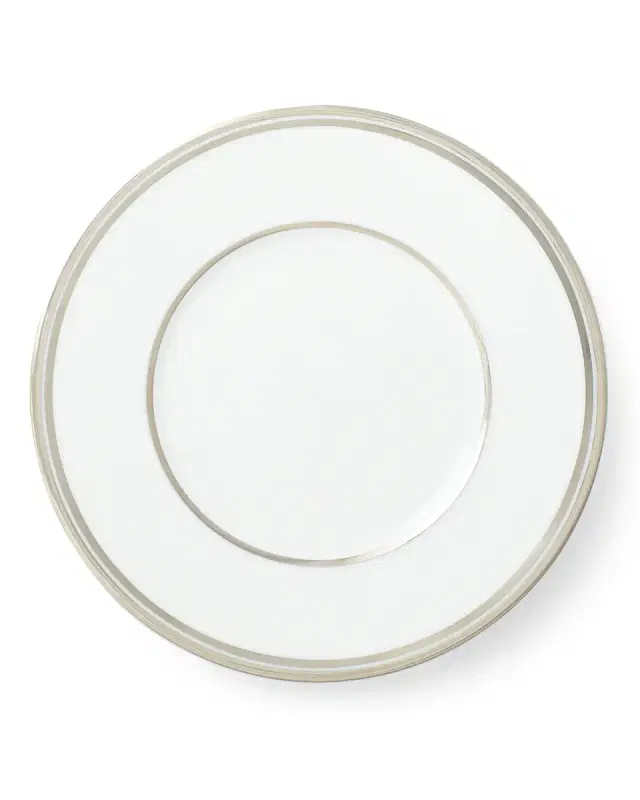Ralph Lauren Home Wilshire Bread and Butter Plate, Platinum