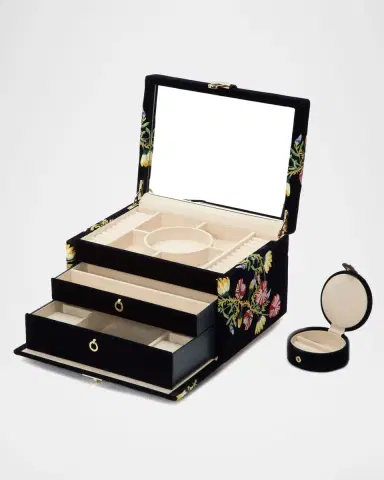 Wolf Zoe Medium Jewelry Box | Thumbnail 2