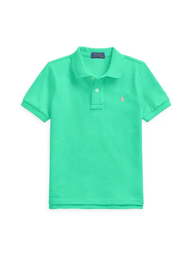 Polo Ralph Lauren Little Boy's & Boy's Classic Mesh Knit Polo - Sunset Green