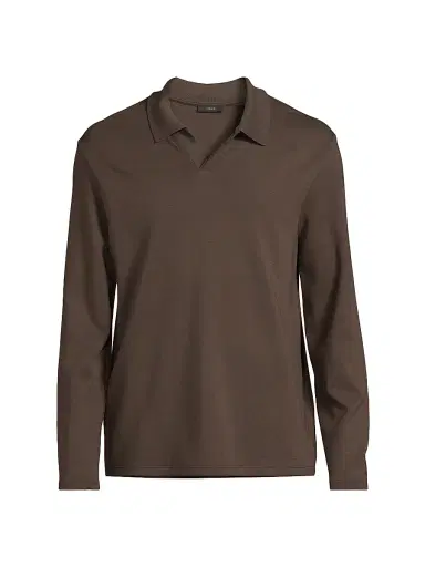 Vince Men's Milano Johnny Collar Shirt - Mission - Size XXL | Thumbnail 1