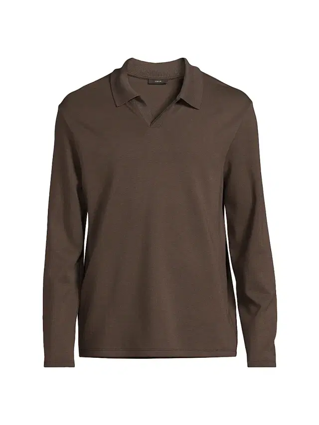 Vince Men's Milano Johnny Collar Shirt - Mission