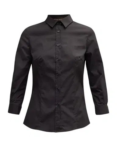 Carolina Herrera Classic Cotton Button-Front Shirt | Thumbnail 1 Carolina Herrera Classic Cotton Button-Front Shirt | Thumbnail 1