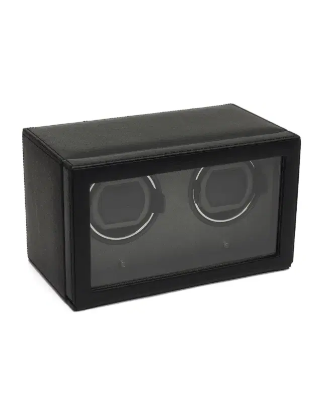 WOLF Cub Double Watch Winder with Cover