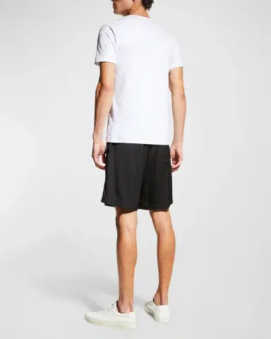 Neiman Marcus Men's 3-Pack Cotton Stretch T-Shirts | Thumbnail 4