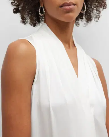 Kobi Halperin Mila Silk-Stretch Sleeveless Top | Thumbnail 5