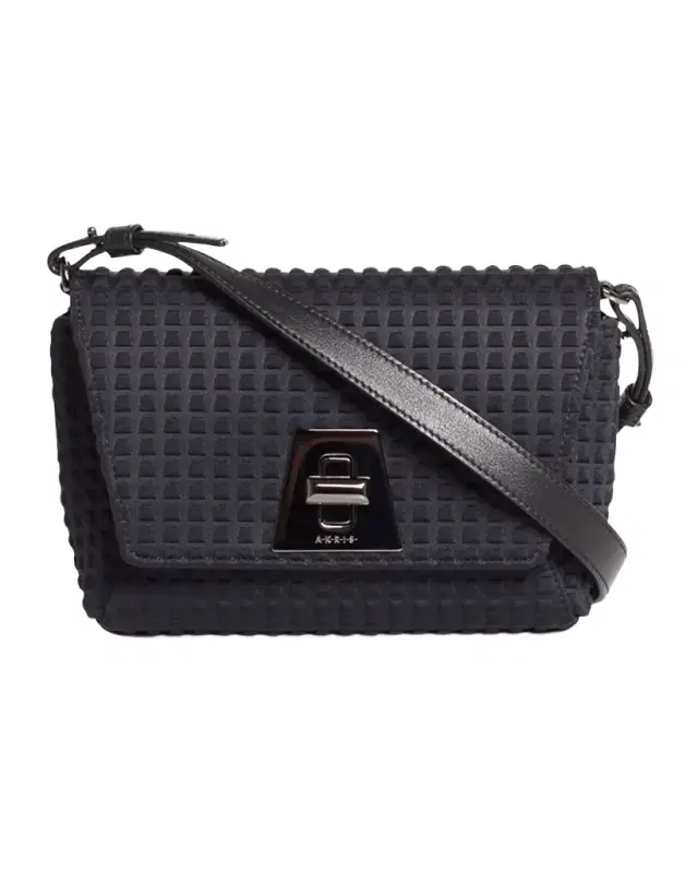Akris Anouk Little Day Techno Fabric Crossbody Bag