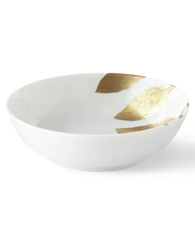 Haviland & Parlon Daphne White Gold-Leaf Cereal Bowl | Thumbnail 1