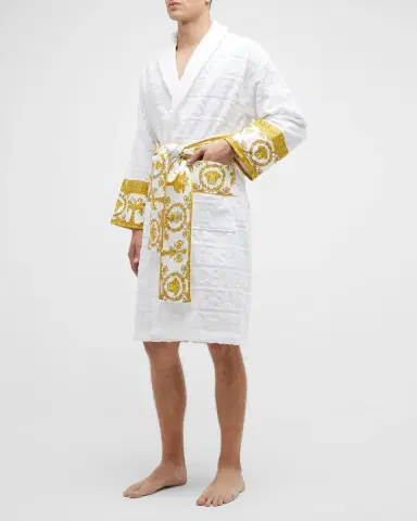 Versace Unisex Barocco Sleeve Robe | Thumbnail 2 Versace Unisex Barocco Sleeve Robe | Thumbnail 2