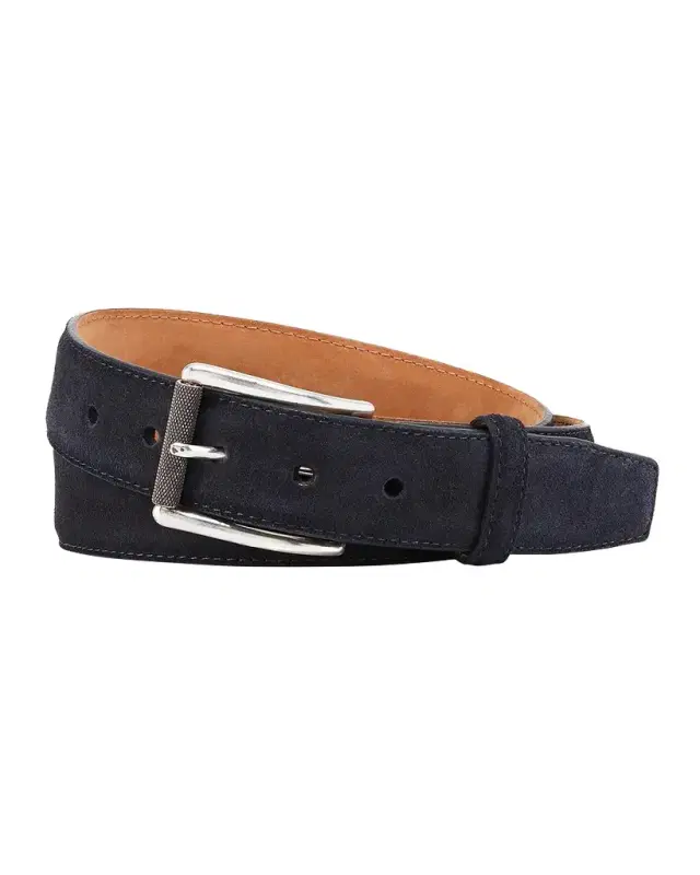 W. Kleinberg Men's Suede Belt