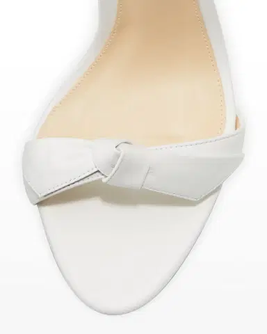 Alexandre Birman Clarita Knotted Leather High-Heel Sandals | Thumbnail 3 Alexandre Birman Clarita Knotted Leather High-Heel Sandals | Thumbnail 3