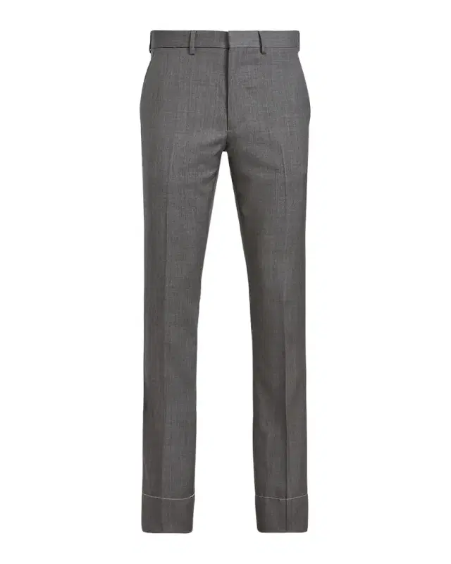 Ralph Lauren Purple Label Gregory Hand-Tailored Wool Serge Trouser