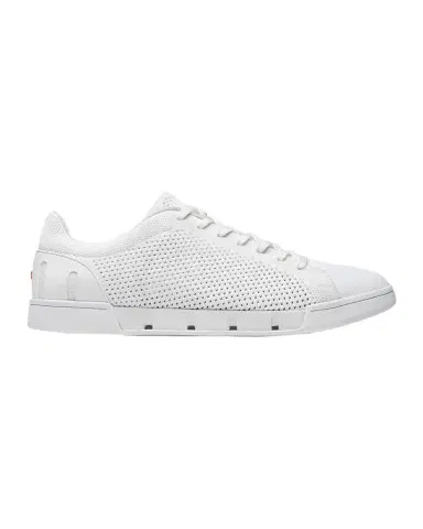 Swims Men's Breeze Knit Trainer Sneakers, White | Thumbnail 1