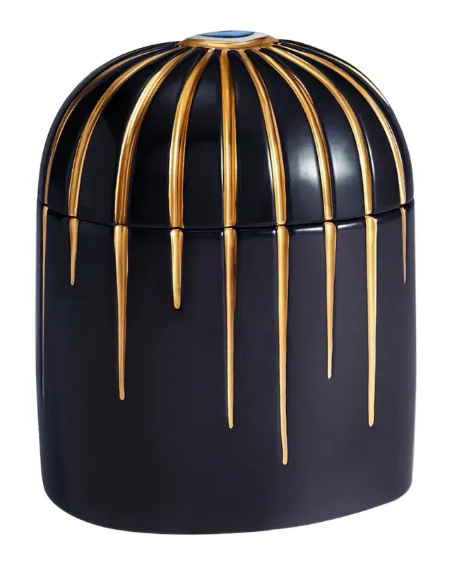 L 'Objet Lito Candle Bleu