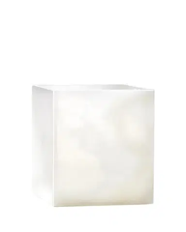Labrazel Hielo White Onyx Wastebasket | Thumbnail 1