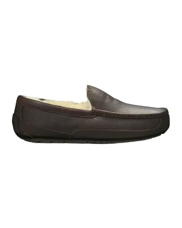 UGG Men's Ascot Water-Resistant Leather Slippers