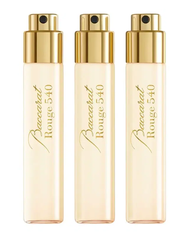 Maison Francis Kurkdjian Baccarat Rouge 540 Extrait de Parfum Refills, 3 x 0.37 oz.