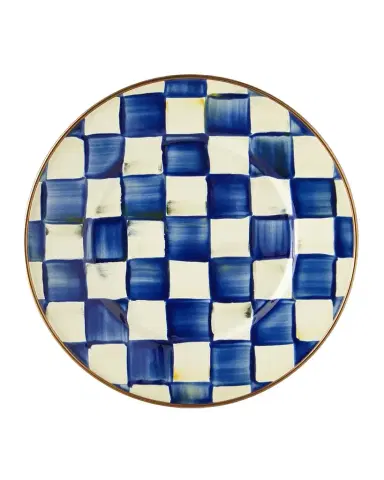 MacKenzie-Childs Royal Check Salad/Dessert Plate | Thumbnail 1