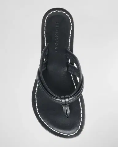 Bernardo Miami Leather Slide Sandals | Thumbnail 3