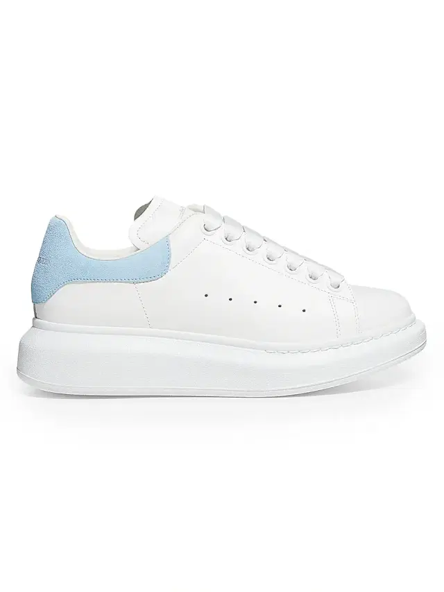 McQueen Women's Leather Low-Top Sneakers - White