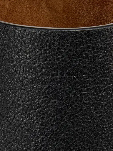 Nili Lotan Women's Medium Keith Leather Tote Bag - Black | Thumbnail 6
