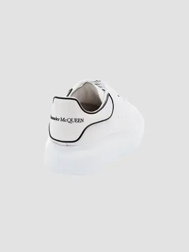 Alexander McQueen Men's Oversized Leather Platform Sneakers | Thumbnail 3 Alexander McQueen Men's Oversized Leather Platform Sneakers | Thumbnail 3