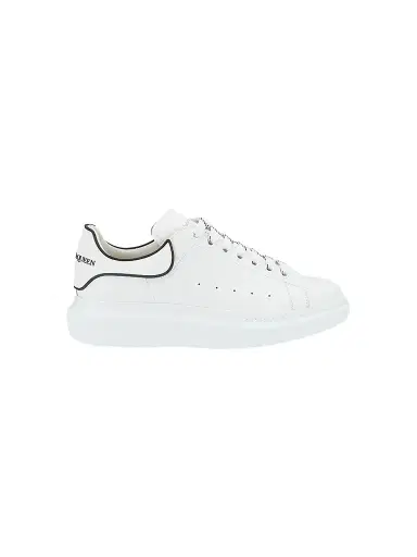 Alexander McQueen Men's Oversized Leather Platform Sneakers | Thumbnail 1 Alexander McQueen Men's Oversized Leather Platform Sneakers | Thumbnail 1