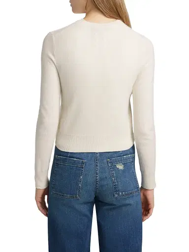 Nili Lotan Women's March Crewneck Cashmere Cardigan - | Thumbnail 5 Nili Lotan Women's March Crewneck Cashmere Cardigan - | Thumbnail 5