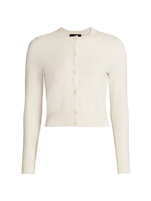 Women's March Crewneck Cashmere Cardigan -