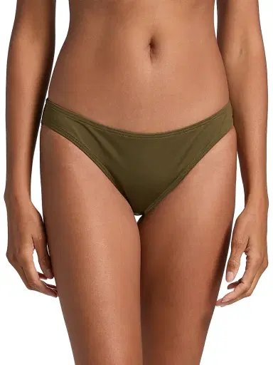 Nili Lotan Women's Stretch Low-Rise Bikini Bottom - Olive Green - Size XL | Thumbnail 3 Nili Lotan Women's Stretch Low-Rise Bikini Bottom - Olive Green - Size XL | Thumbnail 3