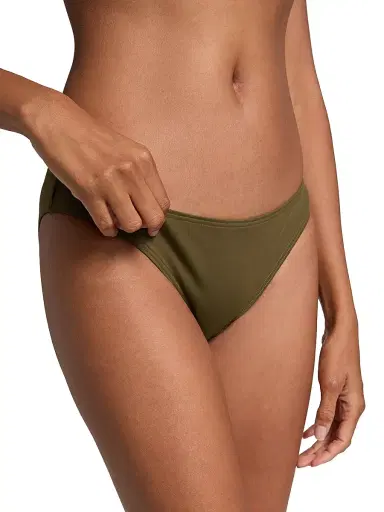 Nili Lotan Women's Stretch Low-Rise Bikini Bottom - Olive Green - Size XL | Thumbnail 5 Nili Lotan Women's Stretch Low-Rise Bikini Bottom - Olive Green - Size XL | Thumbnail 5