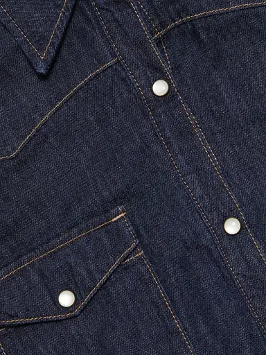 Nili Lotan Women's Travis Oversized Denim Shirt | Thumbnail 7 Nili Lotan Women's Travis Oversized Denim Shirt | Thumbnail 7