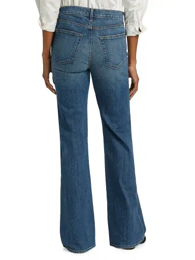 Nili Lotan Women's Celia Bootcut Jeans | Thumbnail 5