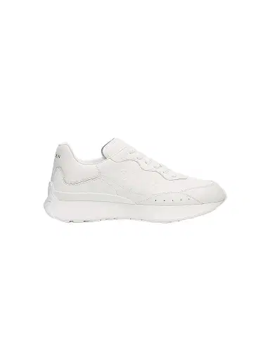 Alexander McQueen Men's Sprint Runner Leather Low-Top Sneakers - White - Size 13 | Thumbnail 1