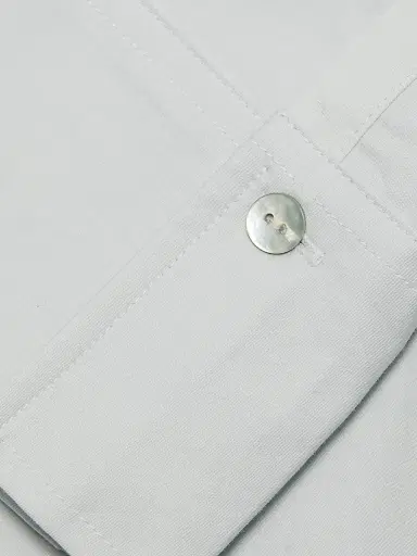 Vince Women's Boxy Cotton Crop Shirt | Thumbnail 7