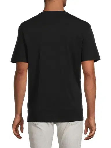 PAIGE Men's Sorden Pima Cotton Crewneck T-Shirt - Black - Size XXL | Thumbnail 5 PAIGE Men's Sorden Pima Cotton Crewneck T-Shirt - Black - Size XXL | Thumbnail 5