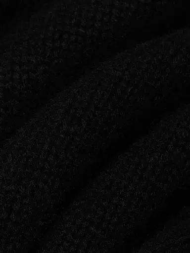 Guest in Residence Women's Cozy Crew Cashmere Sweater - Black | Thumbnail 7