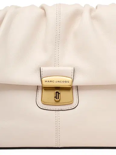 Marc Jacobs Women's The Cristina Messenger Leather Shoulder Bag - Ivory | Thumbnail 8